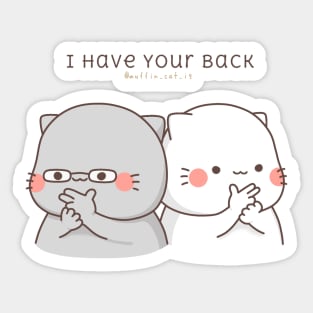 I have your back Sticker